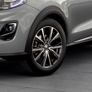 Platišče iz lahke zlitine 17" 5 x 2 kraka, siv